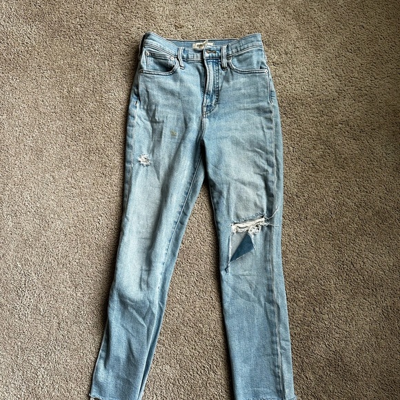Madewell Womans jeans vintage torn size 26 - Picture 3 of 3